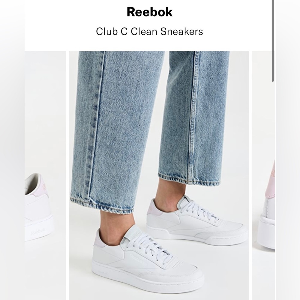 New in box Reebok Club C Clean Women’s Sneakers Size 9 (Eur 40)